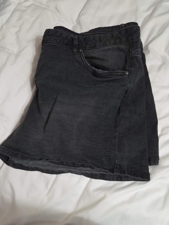 Serra Pants - Serra Black Denim Shorts
